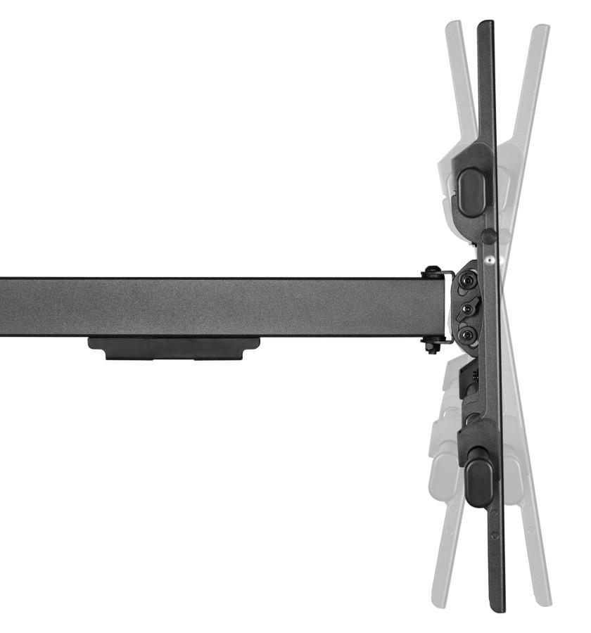 Fonestar MOV-384PR - Two-arm TV Wall Mount, 43" - 80", Load Capacity 50 Kg, Fonestar