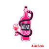 Cartoon /Bottle Embroidery Patch Diy Colorful Letter Patch Iron On Patches For Clothing Thermoadhesive Patches For Clothes Badges 