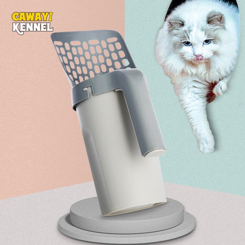 

Пластиковый совок для кошачьего туалета Cawayi, совок для ухода за домашними животными, лопата для мусора, лопата, инструмент для полой очистки, легкий, прочный, легко чистится