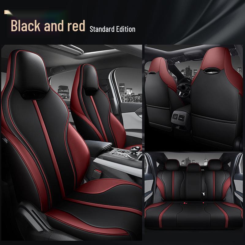 

CKJ Sports Кожаная Подушка на Сиденье Автомобиля для BYD Qin PLUS - Всесезонный Чехол 11111