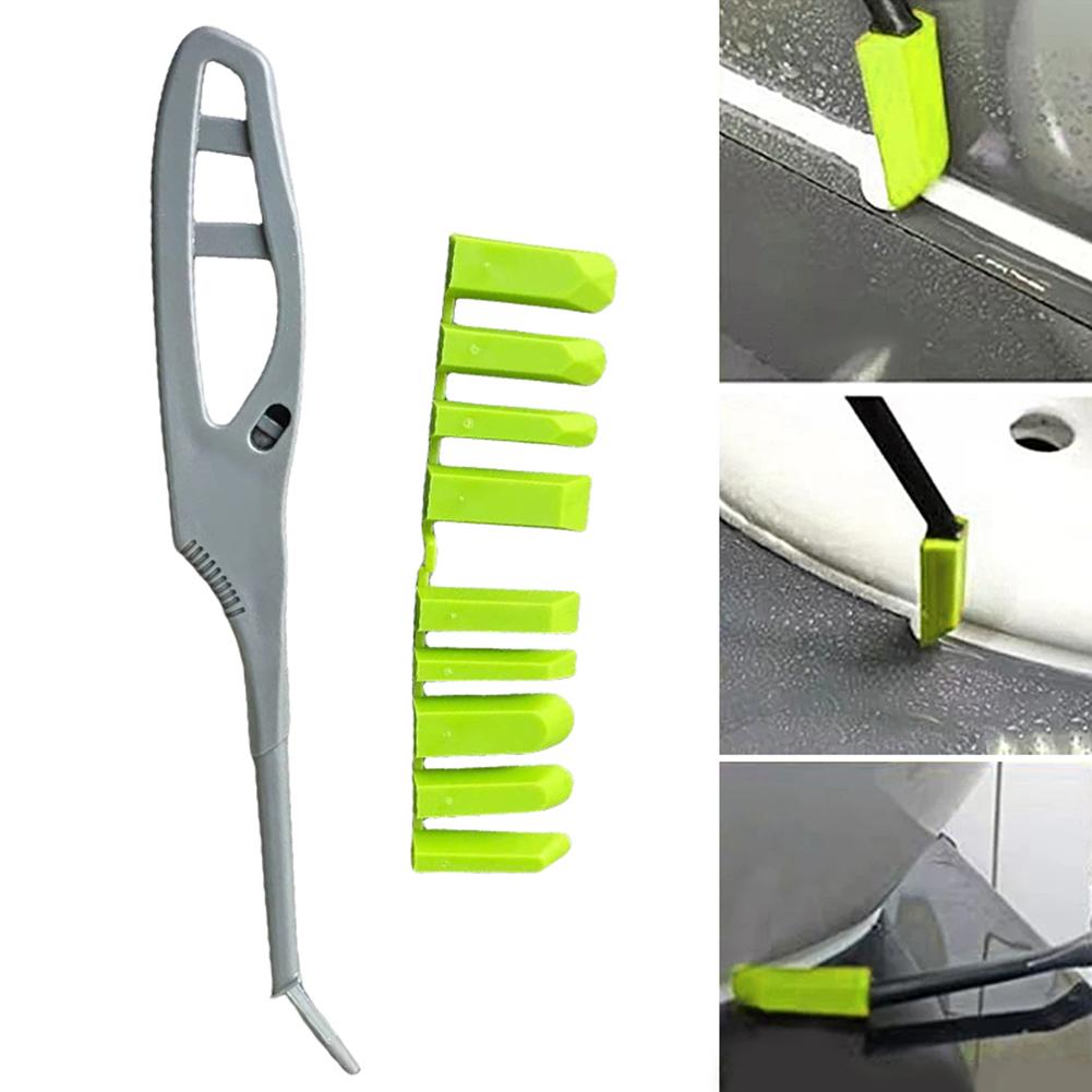 Glass Glue Angle Scraper Multi Angle Sealant Spreader Plastic Glass Glue Angle Remover Window Ceramics Tile Joint Repair Tool