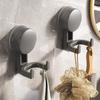 Ganchos de Ventosa a Vácuo - Sem Perfuração - Cabides Adesivos para Parede sem Danos para Banheiro, Cozinha, Parte de Trás da Porta e Chuveiro, Ganchos de Utilidade Fortes
