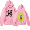 Sudadera con capucha del álbum DTMF Bad Bunny para hombre y mujer, jersey holgado, sudadera de invierno, regalo para fans, suéter elegante, nuevo en 2025, manga larga