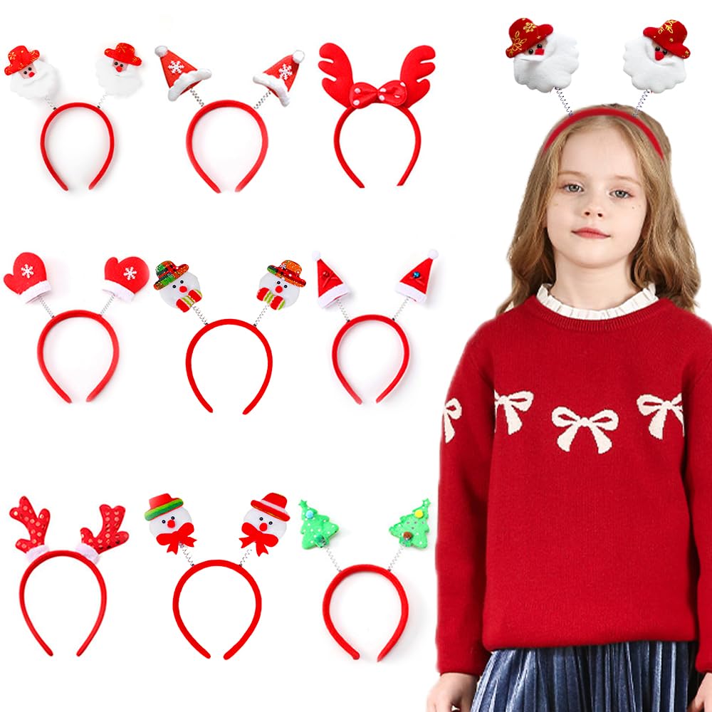 Christmas Set of Christmas Tree Christmas Fancy Cute Hair Christmas For Parties Headband, 9, Hairband, Costume, Dress, Accessory, Headband, Kids,