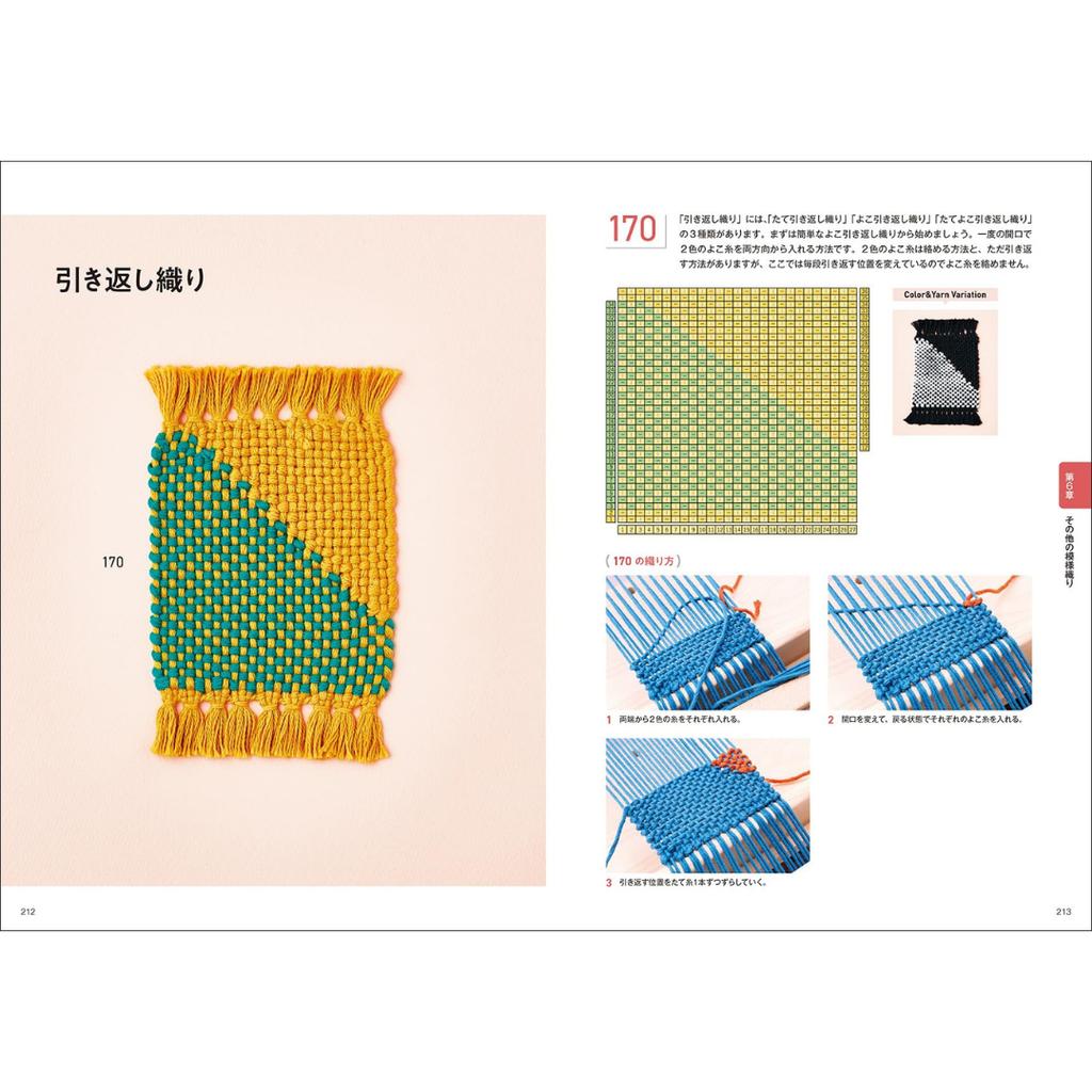 200 Handwoven Patterns You Can Make On a Small From Reading Weaving Diagrams and Using a Loom To Weaving and Variations In Colors and Loom