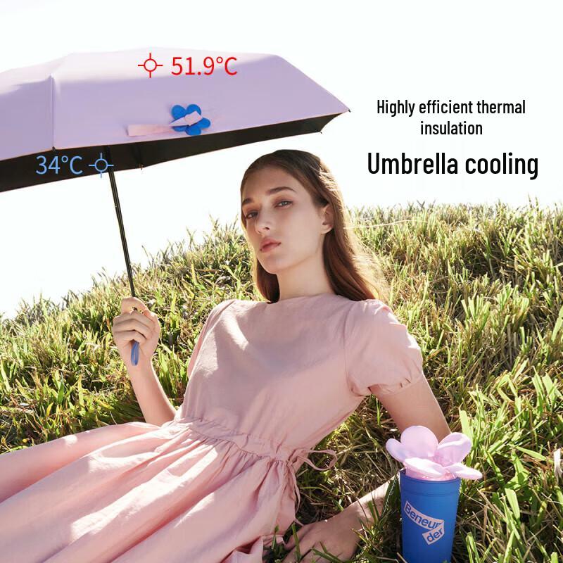 Beneunder Pocket Series Mini UV Protection Folding Umbrella