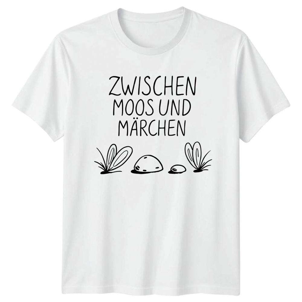 Zwischen Moos Und Mrchen Unisexs TShirt Fairytale Gardening Birthday For Her S