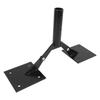 Weathervane Roof Mount Thick Carbon Steel Adjustable Wind Vane Roof Bracket for Antenna Flagpole Sprinkler