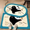 Absorbent Bathroom Mat Toilet Mat Mat Non-slip Household Toilet Door Carpet Cartoon Diatom Mud Mat