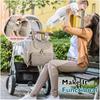 Mommy Bag Large Capacity Stroller Organizer with Insulated Pocket Outdoor Travel Baby Diaper Bag with Changing Pad Baby Item