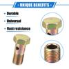 VekAuto Single Banjo Bolt Kit M12x1.25 32mm Length Metric Thread Turbo Brake Line Fitting
