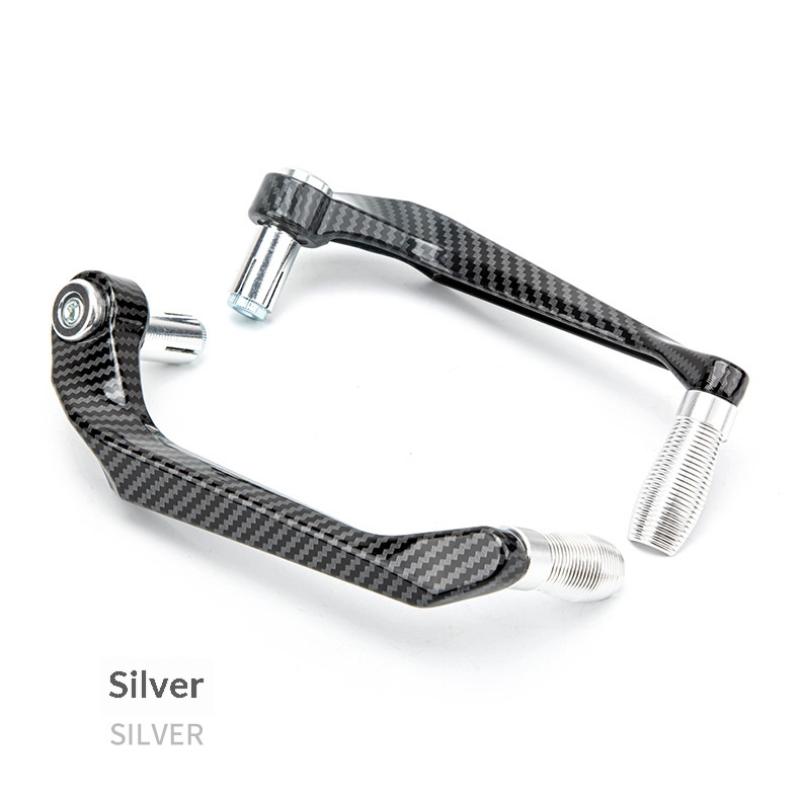 1 Pair Motorcycle Die-Casting Aluminum Alloy Handlebar Brake Clutch Lever Hand Guard Protector Modification Accessories Handguard