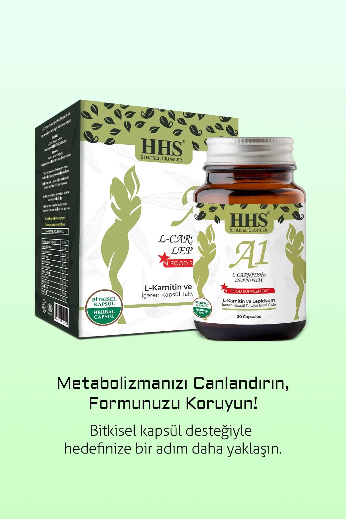 

HHS A1 L-КАРНІТИН ЛЕПІДІУМ - Трав яні 30 капсул 1 PCS