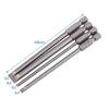 4 Pcs 100mm / 4 Inch Length Flat Head Screwdriver Bits Power Tool Drill Bits  Power Tool Accessories