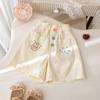 Girls' Lace Casual Pants Summer Sweet and Cute Embroidered Shorts Baby Korean Shorts