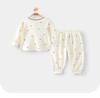 Youqi Children's Long-Sleeved Pajama Set - Soft, Warm Autumn Underwear for Kids