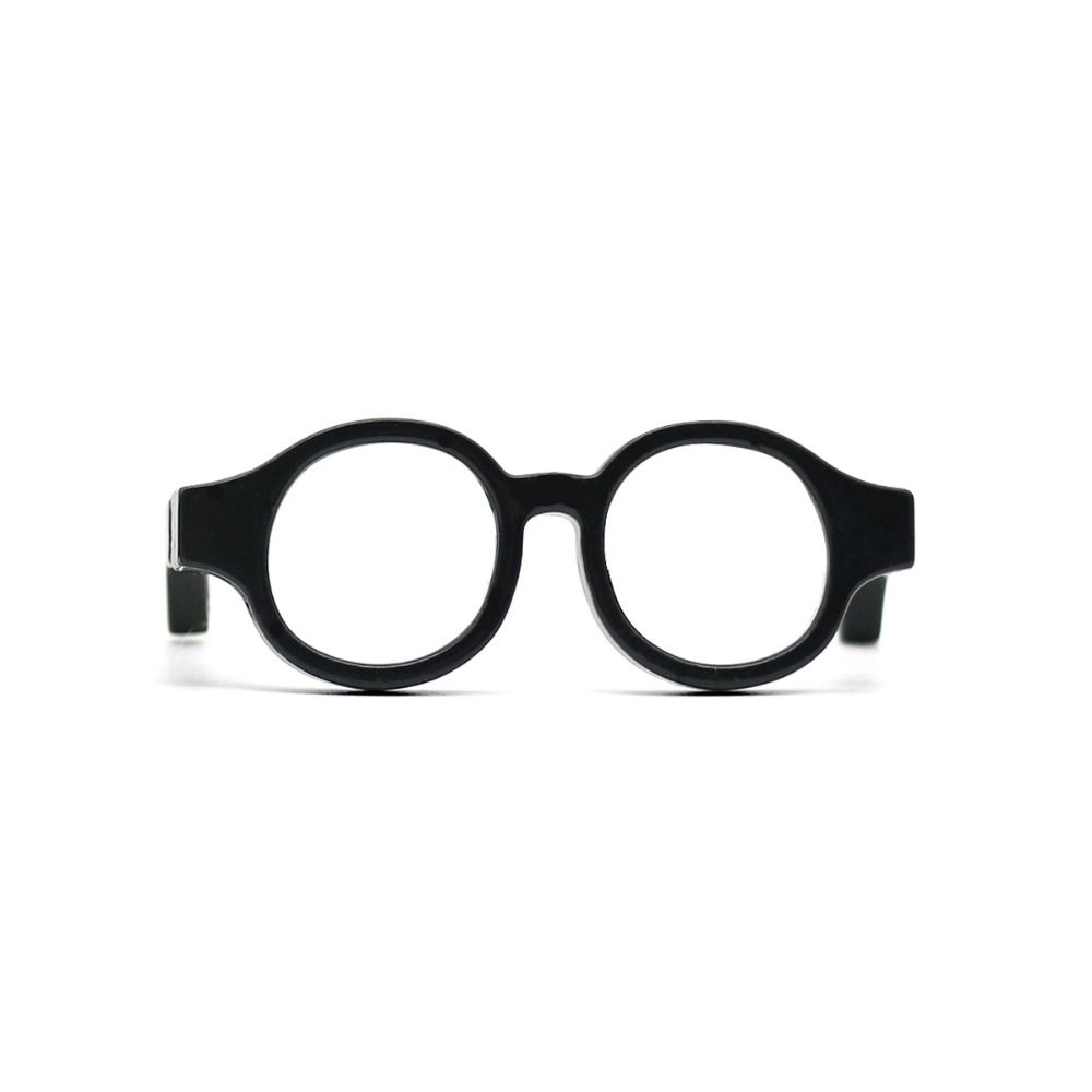 

Миниатюрные кукольные круглые очки Черная оправа Кукольные мини-очки Кукла OB11 Круглые очки Детская игрушка Black-Square Frame