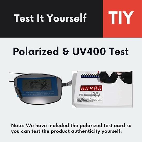 4Flaunt Full Rim Rectangular Trending and Stylish Polarized Sunglasses For Men & Women | Polarized & 100% UV400 Protected Lens