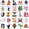 50 Stickers Wwe Stickers, American Wrestling Trolley Case Stickers Guitar Skateboard Cute Graffiti Stickers Car Stickers