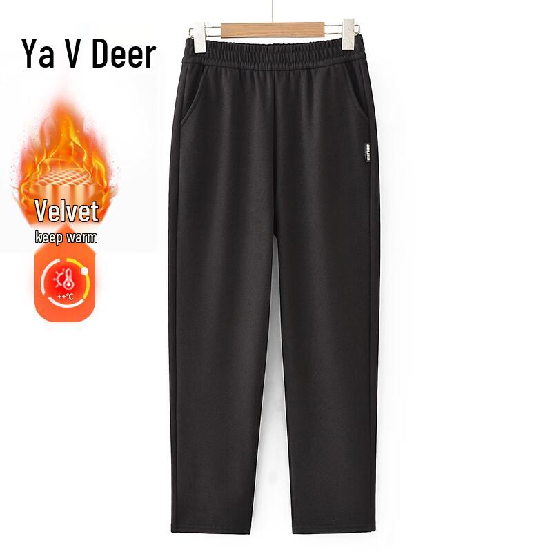 

Yalu Women s Mid-Aged & Elderly Straight-Leg Casual Pants 6XL