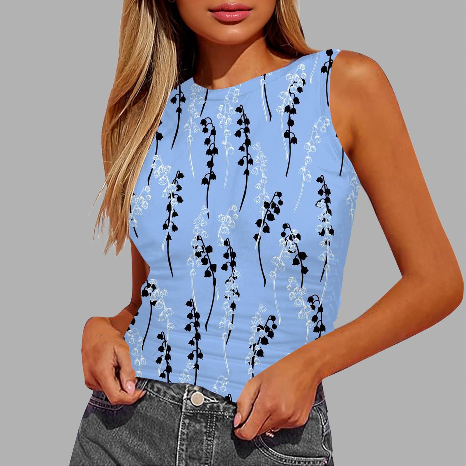 

Женский топ-майка без рукавов с плиссировкой XL