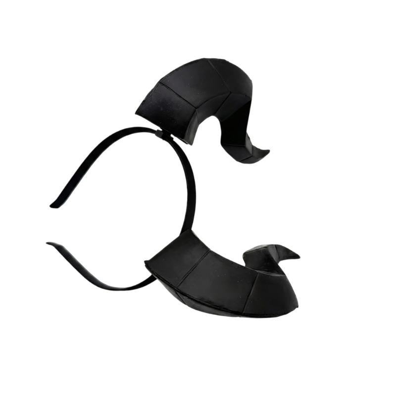 Bandeau Cornes de Diable Déguisement Halloween, Accessoire Cheveux en Plastique pour Adultes, Enfants, Fêtes et Accessoires de Photobooth