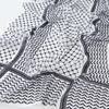 Popular Scarf Keffiyeh Print Muslim Ladies Chiffon Hijab Keffiyeh Fashion Ladies Soft Headwraps Geometric Arab Women Shawl