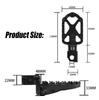 For CFMOTO 800MT Touring 800MT-X 800NK MT800 NK800 800 MT NK Motorcycle Adjustable Footrest Footpeg Foot Pegs Rests Accessories
