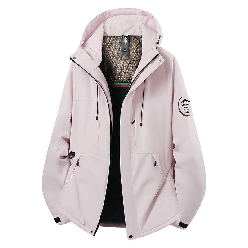 Goldene Schuppe Herren & Damen Winter Wasserdichte Wolljacke - 2025 Outdoor Winddicht, Verdickt für Wärme