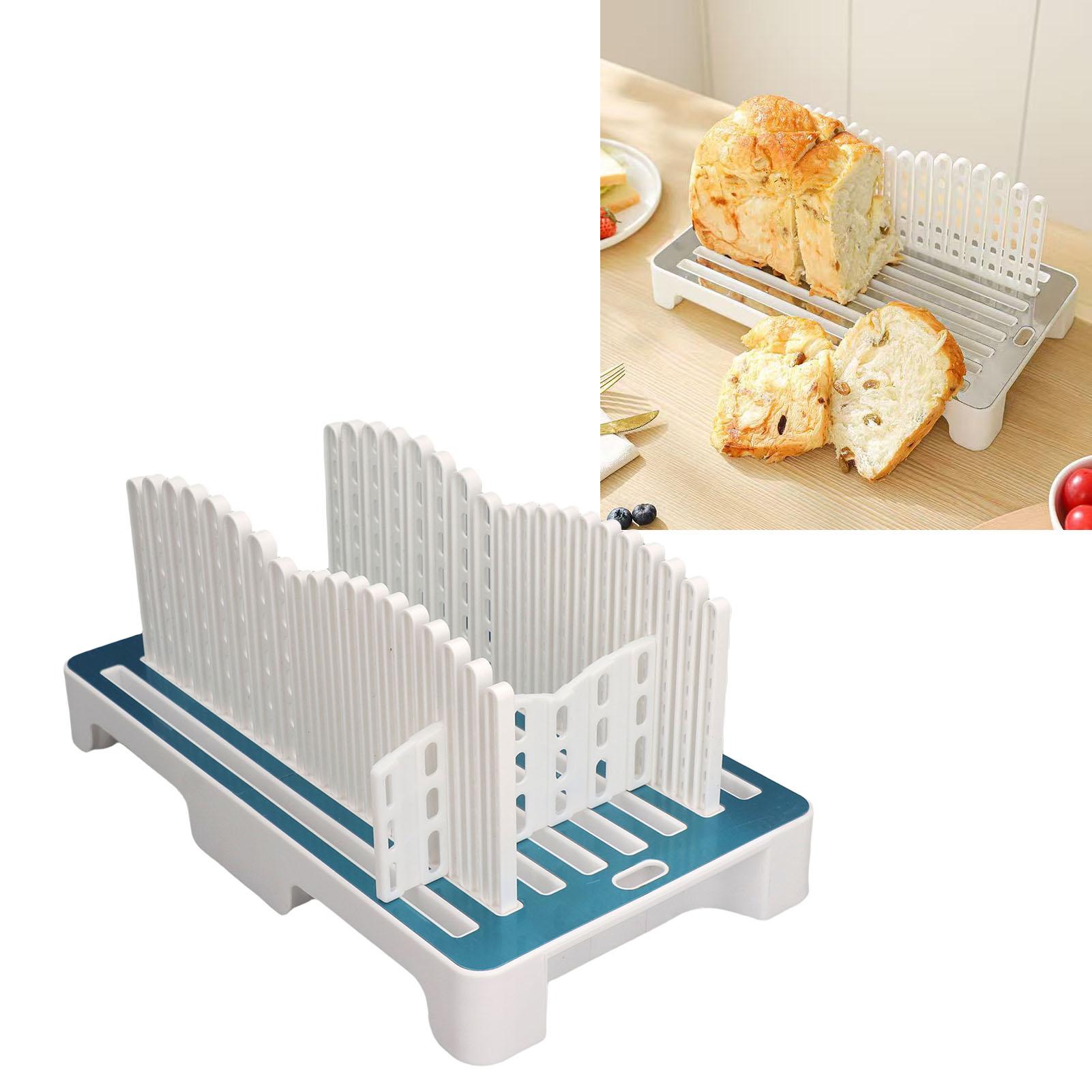 Bread Slicing   Folding   Width Bread Loaf Compact Cutting   with Crumb Tray White
