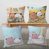 Bubu And Dudu Cushion Cover Decorative Pillow Sofa Home Decor Case Pillow Cases