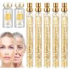 New Protein Thread Lifting Anti Wrinkle for Face Lift Gold Face Serum Collagen Silk Thread Nano Gold Essence Sets