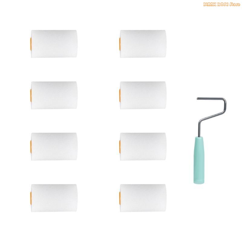 

K1AE Компактный набор роликов из пены и губок 9 шт. для точной покраски и подкрашивания