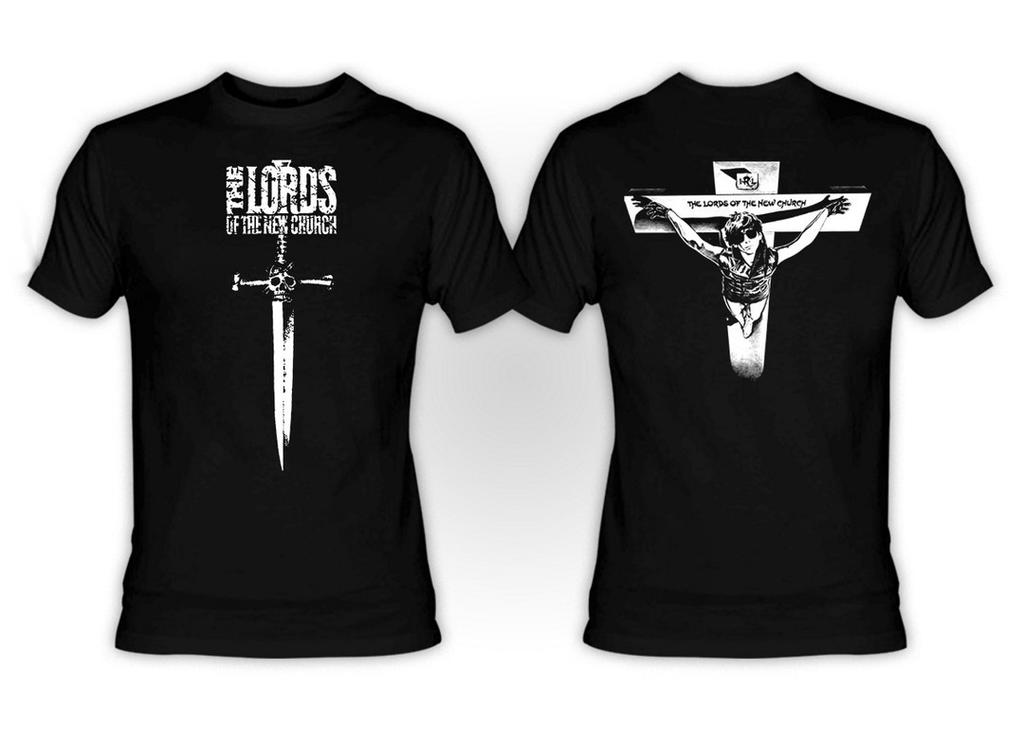 2 Sides The Lords Of The New Church Band Shirt Black Unisex Size S-5XL EM13952 S