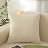 Polyester Disposable Waterproof Cloth Sofa Back Large Cushion Square Solid Color Pillow Case
