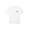 Li-Ning X Disney Co-Branded Skateboard Series Cartoon Alphabet Print Cotton T-Shirt Unisex Tops White AHSS617-2