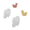 Silicone Cement Plaster Molds Little Horse Shape Figurine Moulds Suitable for Crafting Enthusiasts Hand-Making Craft