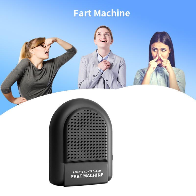 Hilarious Remote Control Fart Machine For Pranks And Gag Gifts In Black Plastic