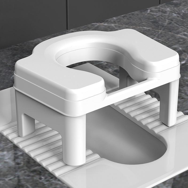 SEE KEAN Portable Bathroom Toilet Squat Stool