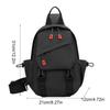 Adjustable Strap Outdoor Shoulder Bag Breathable Sports Walking Bag Zipper Men's Chest Bag  Travel