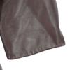 Pielita Hooded Soft leather jacket M Brown Sheep leather Women Used