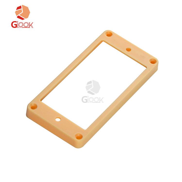 Guitar Pickup Ring LP Straight Frame Double Outer Border