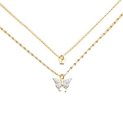 Woman Necklace Sparkling Pendant Copper Plated Chokers Decoration Jewellery Girlfriends Wedding Engagement Birthday Party