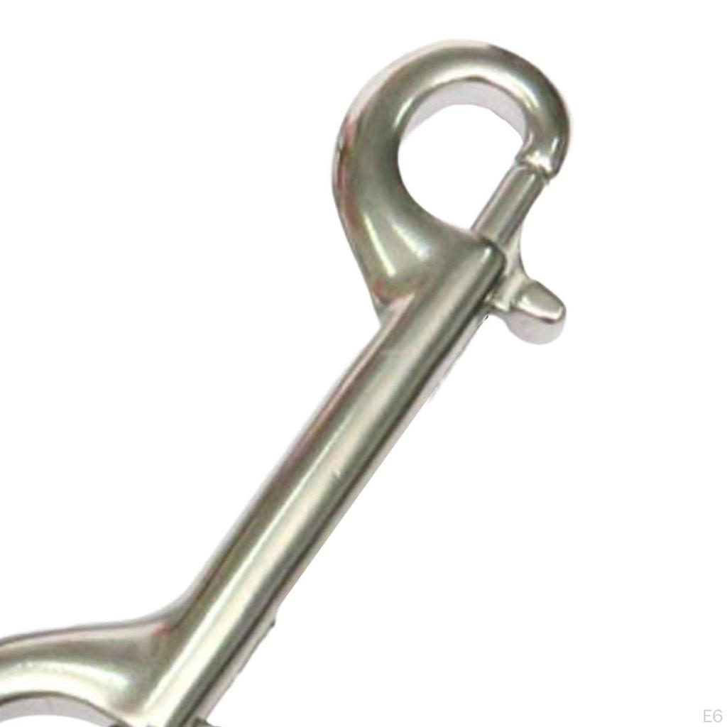 Doppelendige Karabinerhaken Metallclips für Tauchen