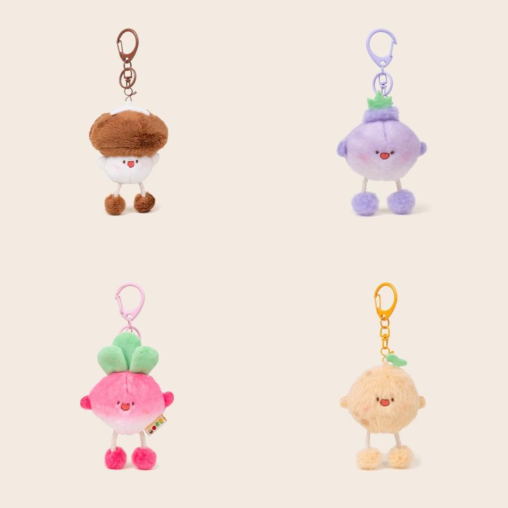 Bread Carrots Toast Vegetables Plush Keychain Toy Pendant Cartoon Gift Doll