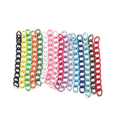 Lote de 30 unidades de 5 cm de cadena de extensión para collar, pulsera, cadena extendida, extensor de cola para hacer joyas DIY.