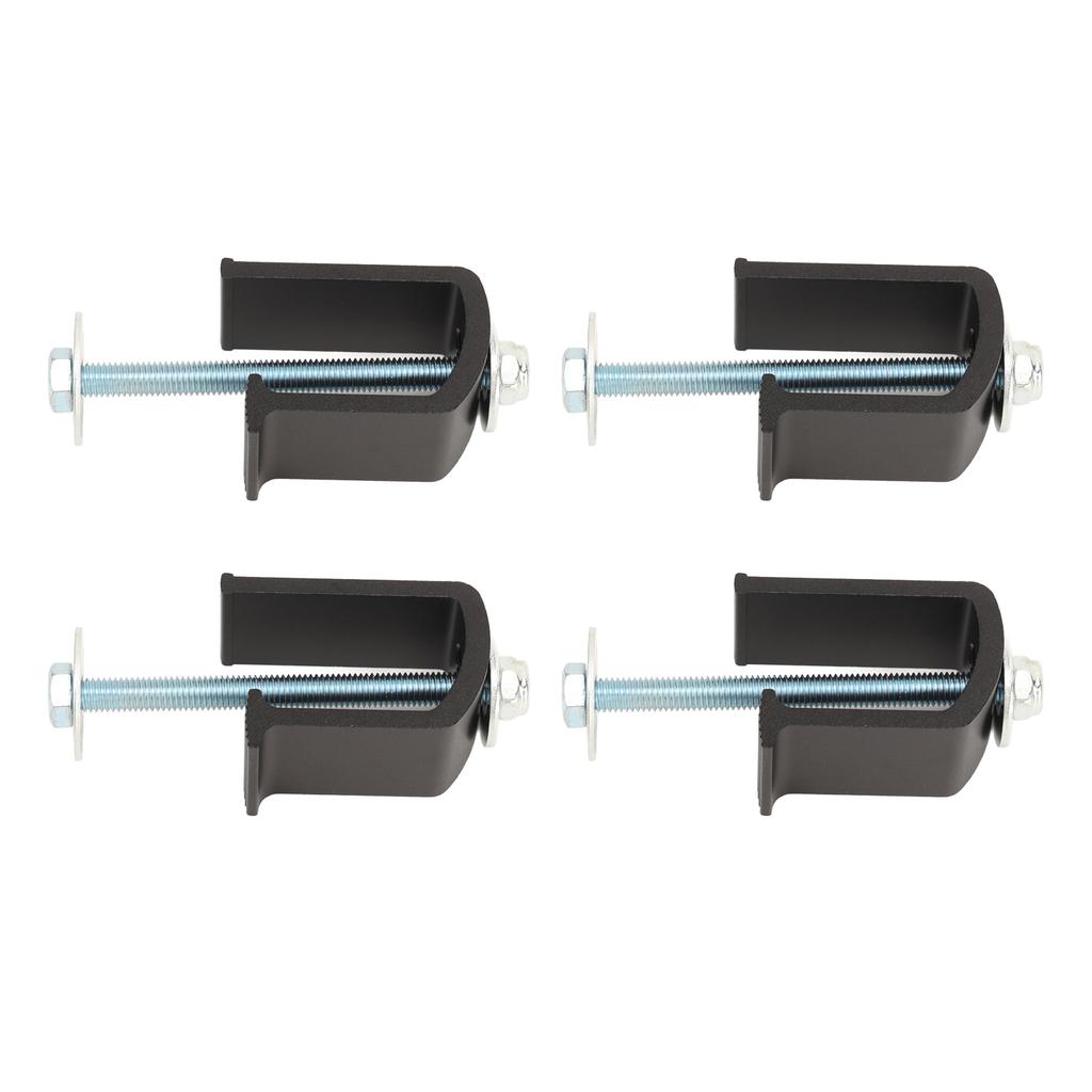 4 Sets Truck Tool Box Clamp Rust Proof Aluminum   Durability Tie Down Clamp for Vehicles