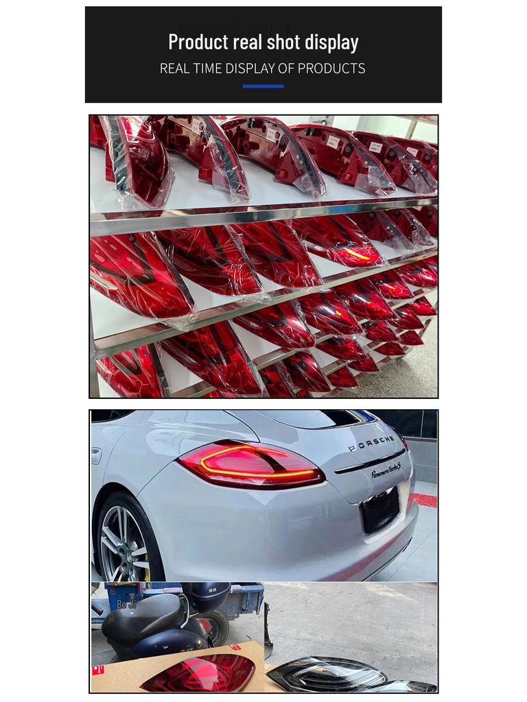 Porsche Panamera OEM-Style LED Taillight Assembly (2014-2016 Models)