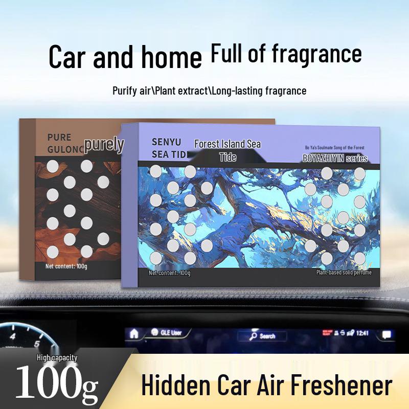 Forest Song Car Air Freshener: Indoor Aroma & Odor Eliminator Solid Perfume