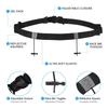PATIKIL Tri-Athlon Belt Bib Holder Elastic Marathon Race Number Belt